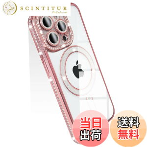 �y���������zJOOBOY �X�}�z�P�[�X �Ή� iPhone 15 Pro Max �N���A �P�[�X ���� ���b�L���H Magsafe�Ή� ���炫�� �u�����u���� �Ռ��z�� ���킢�� �L���L�� ���� �l�C �L�����N�^�[ ���C�����X�[�d��