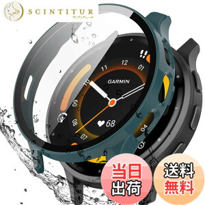 �y���������zBOOLINN For �K�[�~�� venu3s �J�o�[ Garmin venu 3s �P�[�X 3D���p�G�b�W �����^ PC+�K���X�f�� ��̌^ �t�@�[�E�F�C venue 3s �P�[�X �Ή� �����ߗ� �L�Y�h�~ �w��h�~ �ȒP�Ɏ��t���E�� 