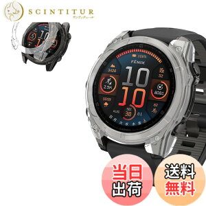 �y���������zFor �K�[�~�� Garmin Fenix 8 Sapphire AMOLED 47mm �p �P�[�X �J�o�[�yKONXISA�z�X�}�[�g�E�H�b�` �P�[�X+�t�B���� ��̌^�iPC�P�[�X+�����K���X�t�j���E�ȒP �����ߗ� �C�菝�h�~ �Ռ��z�� 