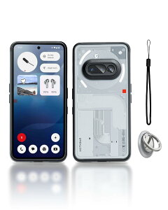 �y���������zKONXISA �p Nothing Phone (3a) �P�[�X �ی�P�[�X �J�o�[�y�y���^ PC�f�� �X�}�z �P�[�X �����O�u���P�b�g �X�^���h�@�\ �o���p�[�J�o�[ �����Y�ی� �ϋv�� �ϏՌ� �S�ʕی�J�o�[ �g��