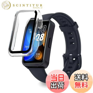 �y���������zFor HUAWEI Band 10 /Band 10 NFC/Band 9 �p �P�[�X �J�o�[ �t�B�����yKONXISA�z�X�}�[�g�E�H�b�` �P�[�X+�t�B���� ��̌^�iPC�P�[�X+�����K���X�t�j���E�ȒP �����ߗ� �C�菝�h�~ �Ռ��z�� 