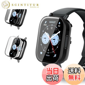 �y���������zFor Redmi Watch 5 Lite �p �P�[�X �J�o�[�yKONXISA�z�X�}�[�g�E�H�b�` �P�[�X+�t�B���� ��̌^�iPC�P�[�X+�����K���X�t�j���E�ȒP �����ߗ� �C�菝�h�~ �Ռ��z�� �����[�d�\ �S�ʕی�