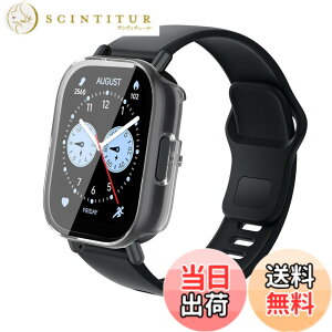 �y���������zFor Redmi Watch 5 Lite �p �P�[�X �J�o�[�yKONXISA�z�X�}�[�g�E�H�b�` �P�[�X+�t�B���� ��̌^�iPC�P�[�X+�����K���X�t�j���E�ȒP �����ߗ� �C�菝�h�~ �Ռ��z�� �����[�d�\ �S�ʕی�