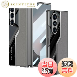 �y���������zFor Galaxy Z Fold6 �P�[�X �q���W�ی� ���b�L�����U�[�f�� �M�����N�V�[ Z Fold6 �p �X�}�z�P�[�X Greerass ��̌^�X�N���[���t�B���� �J���������Y�ی� �ϏՌ� ���C�����X�[�d�Ή� �y��