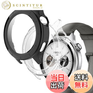 �y���������z�y2���Z�b�g�zFor Xiaomi Watch S4 �P�[�X �K���X�t�B����+PC�t���[�� ��̌^ �ی�t�B���� Greerass �S�ʕی�P�[�X �����ߗ� �S�ʕی� �ϏՌ� �w��h�~ �������� �h���h�o �����ȒP Xiao
