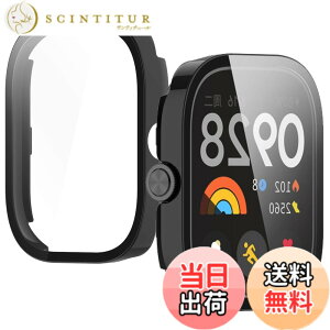 �y���������zUIUIKA For Redmi Watch 5 �J�o�[ �V���I�~(Xiaomi) Redmi Watch 5 �ی�P�[�X �����K���X�t�B����&PC�t���[�� �����h�~ �Ռ��z�� �X�N���b�`�h�~ �h�o�h�� �w��h�~ �y�ʔ��^�݌v�i�u���b�N)