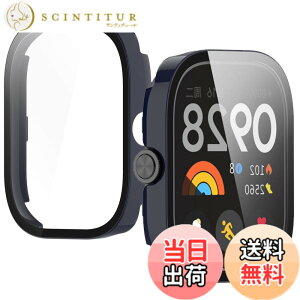 �y���������zUIUIKA For Redmi Watch 5 �J�o�[ �V���I�~(Xiaomi) Redmi Watch 5 �ی�P�[�X �����K���X�t�B����&PC�t���[�� �����h�~ �Ռ��z�� �X�N���b�`�h�~ �h�o�h�� �w��h�~ �y�ʔ��^�݌v�i�u���[)
