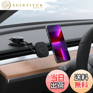 �y���������zSpigen �ԍڃz���_�[ �}�O�l�b�g MagSafe�p �z�� �X�}�z�z���_�[ �� �_�b�V���{�[�h �E�B���h�� �S���Q���z�� �X�}�z�X�^���h iPhone 14 13 12 Pro Max Plus Mini �������� �Ў�E�� �����h�~ 