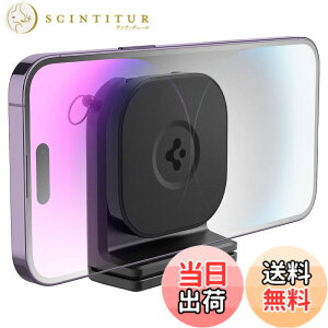 �y���������zSpigen �X�}�z�z���_�[ magsafe �N���b�v�^�C�v �}�O�l�b�g ��s���p�X�}�z�z���_�[ �J���r�i�t�� iPhone 15 Pro Max, 15 Pro, 15 Plus, 15, 14, 13, 12 �V���[�Y MagSafe�P�[�X �ɑΉ� ITST AMP05756 (�u