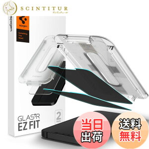 �y���������zSpigen iPhone 16e �`�����h�~ �K���X�t�B���� iPhone 14/13/13 Pro �Ή� �\��t���L�b�g�t�� 9H�����K���X 2���� �i�m�R�[�e�B���O ��U�h�~ AGL03388