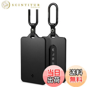 �y���������zSpigen Tesla �J�[�h�z���_�[�P�[�X �e�X���A�N�Z�T���[ Tesla Model 3 2023�A2024 highland/Y/X/S - 2�p�b�N�ACarbon Edition�ƌ݊� TO243 ACP07175 (�u���b�N)