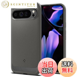 �y���������zSpigen Pixel9 Pro XL �P�[�X TPU �\�t�g�P�[�X �ČRMIL�K�i�擾 �ϏՌ� ���h�~ �J�����ی� �X�g���b�v�z�[���t�� ���C�����X�[�d ���M�b�h�E�A�[�}�[ ACS07784(�}�[�u���E�O���[)