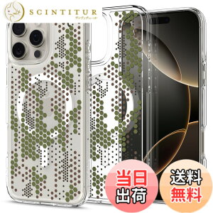 �y���������zSpigen iPhone 16 Pro Max �P�[�X MagSafe�Ή� �N���A �X�g���b�v�z�[�� �ČRMIL�K�i �E���g���E�n�C�u���b�h�E�}�O�t�B�b�g ACS08007 (�f�W�^���E�J��)