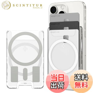 �y���������zSpigen MagSafe�Ή��J�[�h�P�[�X �y���ʃ}�O�l�b�g�ŃX�}�[�g�Ȋ��p�z iPhone 16/15/14/13/12�V���[�Y�Ή� �N���A �����J�[�h�P�[�X ���͂Ȏ��� �E���g���E�n�C�u���b�h�E�}�O�t�B�b�g