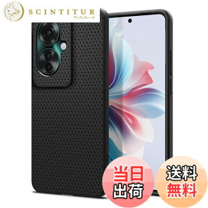 �y���������zSpigen OPPO Reno11 A �P�[�X TPU �\�t�g�P�[�X �ϏՌ� �ČRMIL�K�i�擾 �J�����ی� ���h�~ �Ռ��z�� Qi�[�d ���C�����X�[�d ���L�b�h�E�G�A�[ ACS08439(�}�b�g�E�u���b�N)