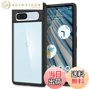 �y���������zSpigen Google Pixel 7a �P�[�X �N���A ���C�����X�[�d�Ή� �o���p�[2�d�\�� �X�g���b�v�z�[���t�� �ČRMIL�K�i�擾 �ϏՌ� ���菝�h�~ ���΂ݖ��� �E���g���E�n�C�u���b�h ACS05818 (�}