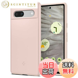 �y���������zSpigen Google Pixel 7a �P�[�X ���^ �ϏՌ� �y�� ���炳�� �ČRMIL�K�i�擾 2�d�\�� �����Y�ی� �w��h�~ �C�菝�h�~ �}�b�g�d�グ ���C�����X�[�d�Ή� �V���E�t�B�b�g ACS06095 (�s���N