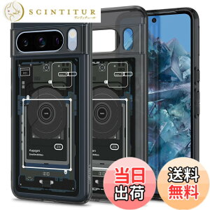 �y���������zSpigen Google Pixel 8 Pro �P�[�X �N���A TPU �o���p�[�P�[�X 2�d�\�� �ČRMIL�K�i�擾 �ϏՌ� ���菝�h�~ ���΂ݖ��� ���C�����X�[�d�Ή� �E���g���E�n�C�u���b�h ACS06316 (�[���E����)