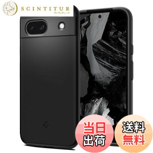�y���������zSpigen Google Pixel 8a �P�[�X 27g ���^ �ϏՌ� �y�� ���炳�� �ČRMIL�K�i�擾 2�d�\�� �����Y�ی� �w��h�~ �C�菝�h�~ �}�b�g�d�グ ���C�����X�[�d�Ή� �V���E�t�B�b�g ACS07256 (�u��