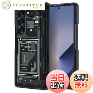 �y���������zSpigen Galaxy Z Fold 6 �P�[�X �N���A ���C�����X�[�d�Ή� �o���p�[2�d�\�� �ČRMIL�K�i�擾 �ϏՌ� ���菝�h�~ ���΂ݖ��� �E���g���E�n�C�u���b�h �v�� ACS08282 (�[���E����)