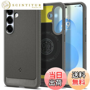 �y���������zSpigen Galaxy S25 �P�[�X Magfit�Ή� �ϏՌ� TPU �\�t�g �}�b�g �ČRMIL�K�i ���M�b�h�E�A�[�}�[�E�}�O�t�B�b�g ACS08952 (�}�[�u���E�O���[)