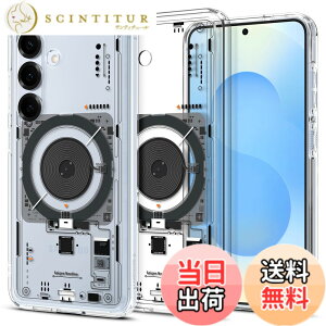 �y���������zSpigen Galaxy S25 �P�[�X MagSafe�Ή� �N���A �X�g���b�v�z�[�� �ČRMIL�K�i �E���g���E�n�C�u���b�h�E�}�O�t�B�b�g ACS09470 (�l�I�E����)