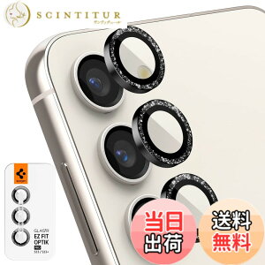 �y���������zSpigen EZ Fit Optik Pro Galaxy S23 / Galaxy S23 Plus�p �J�����t�B���� �L���L�� �������� �\��t���L�b�g�t�� �����Y�ی�t�B���� �O���b�^�[ �u���b�N 1������