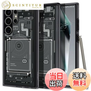 �y���������zSpigen Galaxy S24 Ultra �P�[�X �N���A SC-52E | SCG26 TPU �o���p�[�P�[�X 2�d�\�� �ČRMIL�K�i�擾 �ϏՌ� ���菝�h�~ ���΂ݖ��� ���C�����X�[�d�Ή� �E���g���E�n�C�u���b�h �[���E���� 
