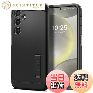 �y���������zSpigen Galaxy S24 �P�[�X �ϏՌ� �X�^���h�t�� �ČRMIL�K�i�擾 SC-51E | SCG25 �O�w�\�� �X�}�z�X�^���h �J�����ی� ���h�~ �Ռ� �z�� Qi�[�d ���C�����X�[�d �^�t�E�A�[�}�[ ACS07355 (�u��