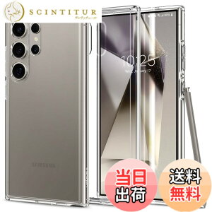 �y���������zSpigen Galaxy S24 Ultra �P�[�X �N���A SC-52E | SCG26 TPU �o���p�[�P�[�X 2�d�\�� �ČRMIL�K�i�擾 �ϏՌ� ���菝�h�~ ���΂ݖ��� ���C�����X�[�d�Ή� �E���g���E�n�C�u���b�h ACS07292 (�N��