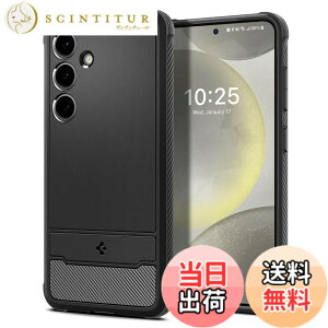 �y���������zSpigen Galaxy S24 �P�[�X �ϏՌ� SC-51E | SCG25 TPU �\�t�g�P�[�X �ČRMIL�K�i�擾 �Ռ��z�� ���h�~ �J�����ی� Qi�[�d ���C�����X�[�d ���M�b�h�E�A�[�}�[ ACS07346 (�}�b�g�E�u���b�N)