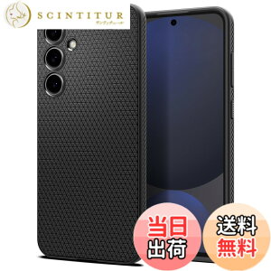 �y���������zSpigen Galaxy S24 FE �P�[�X �ϏՌ� ���^ �d��35g �X�g���b�v�z�[���t�� �ČRMIL�K�i�擾 �J�����ی� ���h�~ �Ռ��z�� ���L�b�h�E�G�A�[ ACS08618 (�}�b�g�E�u���b�N)