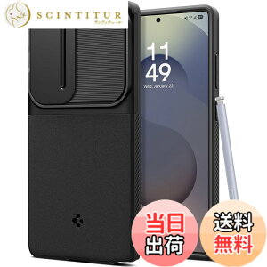 �y���������zSpigen Galaxy S25 Ultra �P�[�X �J�����J�o�[ �����Y�ی� �}�b�g �ϏՌ� �ČRMIL�K�i �I�v�e�B�b�N�E�A�[�}�[ ACS08969 (�u���b�N)