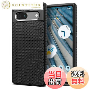 �y���������zSpigen �y�n��18�N�̋Z�p�́z Pixel 7a �P�[�X ���^ �d�� 32.45g �ϏՌ� �ČRMIL�K�i�擾 �J�����ی� ���h�~ �Ռ��z�� ���L�b�h�E�G�A�[ ACS05815 (�}�b�g�E�u���b�N)