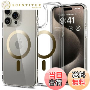 �y���������zSpigen �y�n��18�N�̋Z�p�́z iPhone 15 Pro �P�[�X MagSafe �N���A �ϏՌ� �ČRMIL�K�i�擾 �X�g���b�v�z�[�� ���ϗ}�� ���� �X�g���b�v�z�[�� 2�d�\�� �����Y�ی� �C�菝�h�~ MagSafe ���C