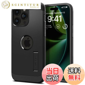 �y���������zSpigen �y�n��18�N�̋Z�p�́z iPhone 15 Pro �P�[�X MagSafe �ϏՌ� �X�^���h�t�� �ČRMIL�K�i�擾 �}�O�l�b�g���� 3�w�\�� �J�����ی� ���h�~ �Ռ��z�� ���C�����X�[�d�Ή� �^�t�E�A�[�}