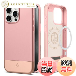 �y���������zSpigen �y�n��18�N�̋Z�p�́z iPhone 15 Pro �P�[�X MagSafe �ϏՌ� �Ռ��z�� �}�O�l�b�g���� �C�菝�h�~ ���C�����X�[�d�Ή� �}�O�l�b�g�� ���h�~ �X�^�C���E�A�[�}�[�}�O�t�B�b�g ACS06