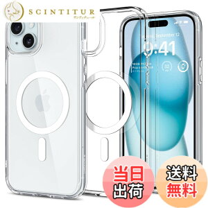 �y���������zSpigen �y�n��18�N�̋Z�p�́z iPhone 15 �P�[�X MagSafe �N���A �ϏՌ� �ČRMIL�K�i�擾 �X�g���b�v�z�[�� ���ϗ}�� ���� �X�g���b�v�z�[�� �}�O�l�b�g���� 2�d�\�� �����Y�ی� �C�菝�h