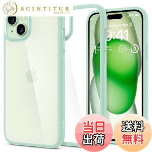 �y���������zSpigen �y�n��18�N�̋Z�p�́z iPhone 15 �P�[�X �N���A �ϏՌ� �ČRMIL�K�i�擾 �X�g���b�v�z�[�� ���ϗ}�� ���� TPU �o���p�[�P�[�X 2�d�\�� �����Y�ی� �C�菝�h�~ ���C�����X�[�d��