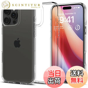 �y���������zSpigen �y�n��18�N�̋Z�p�́ziPhone 16 Pro Max �P�[�X �N���A ���� �X�g���b�v�z�[�� �ČRMIL�K�i �o���p�[ �ϏՌ� �E���g���E�n�C�u���b�h ACS07992 (�N���X�^���E�N���A)