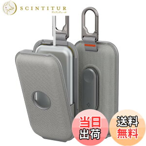 �y���������zSpigen Apple Vision Pro�Ή��o�b�e���[�P�[�X �N���b�v �J���r�i�t�� �o�b�e���[�ی� �ϏՌ� �N���X�f�� AGP08663 �i�V���o�[�O���[�j