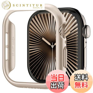�y���������zSpigen Apple Watch 10 �P�[�X 42mm AppleWatch10 �Ή� ���� �Ռ� �z�� �ȒP�Ȏ��t�� �����^ �V���v�� �X���� �y�� �ی�J�o�[ �A�b�v���E�H�b�`�P�[�X �V���E�t�B�b�g ACS08590 (�X�^�[���C