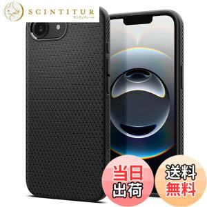 �y���������zSpigen �y�n��18�N�̋Z�p�́z iPhone 16e �P�[�X �ČRMIL�K�i �X�g���b�v�z�[�� �}�b�g TPU �o���p�[ �ϏՌ� ���L�b�h�E�G�A ACS09161 (�}�b�g�E�u���b�N)