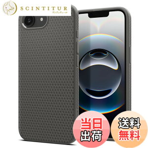 �y���������zSpigen �y�n��18�N�̋Z�p�́z iPhone 16e �P�[�X �ČRMIL�K�i �X�g���b�v�z�[�� �}�b�g TPU �o���p�[ �ϏՌ� ���L�b�h�E�G�A ACS09532 (�}�[�u���E�O���[)