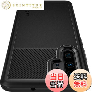 �y���������z�ySpigen�z HUAWEI P30 Pro �P�[�X [ HW-02L ] �Ή� TPU �ČRMIL�K�i�擾 �ϏՌ� �Ռ��z�� ���M�b�h�E�A�[�}�[ L37CS25725 (�}�b�g�E�u���b�N)