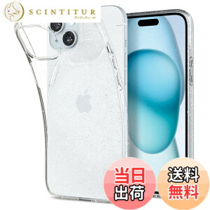 �y���������zSpigen �y�n��18�N�̋Z�p�́z iPhone 15 Plus �P�[�X �N���A �o���p�[ �ϏՌ� �ČRMIL�K�i ���L�b�h�E�N���X�^�� ACS06648 (�N���X�^���E�N�I�[�c)