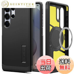 �y���������zSpigen �y�n��18�N�̋Z�p�́z Galaxy S25 Ultra �P�[�X MagSafe�Ή� �}�O�l�b�g���� �X�^���h�t�� �}�b�g �ϏՌ� �ČRMIL�K�i �^�t�E�A�[�}�[�iAI�j�E�}�O�t�B�b�g ACS08964 (�}�b�g�E�u���b