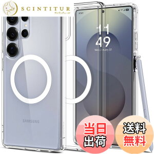 �y���������zSpigen �y�n��18�N�̋Z�p�́z Galaxy S25 Ultra �P�[�X �N���A MagSafe�Ή� �ϏՌ� �X�g���b�v�z�[�� ���ϖh�~ �o���p�[ �ČRMIL�K�i �E���g���E�n�C�u���b�h�E�}�O�t�B�b�g ACS08956 (�N��