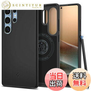�y���������zSpigen �y�n��18�N�̋Z�p�́z Galaxy S25 Ultra �P�[�X ���^ MagSafe�Ή� �ϏՌ� �}�b�g�d�グ �y�� �ČRMIL�K�i�擾 2�d�\�� �w��h�~ Qi2���C�����X�[�d�Ή� �V���E�t�B�b�g ACS08946(�u���b