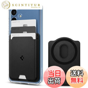 �y���������z[Spigen] �yGalaxy S25�V���[�Y��p�z �}�O�l�b�g���� �J�[�h�P�[�X �X���� �J�[�h�z���_�[ �������U�[ 3�����[ �E�H���b�g �w�ʃ}�O�l�b�g - �o�����e�B�k�X�E�}�O�t�B�b�g�i�u���b